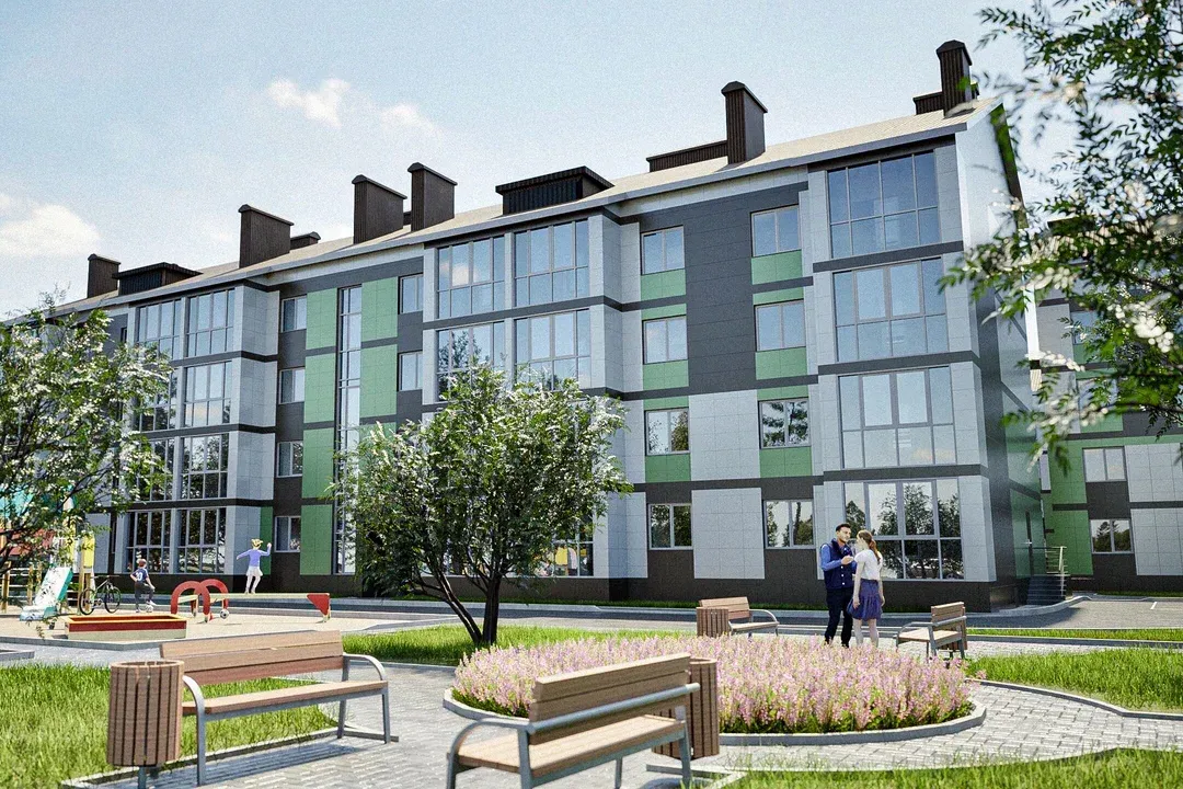 Начало строительства нового Жилого комплекса из четырех многоквартирных домов